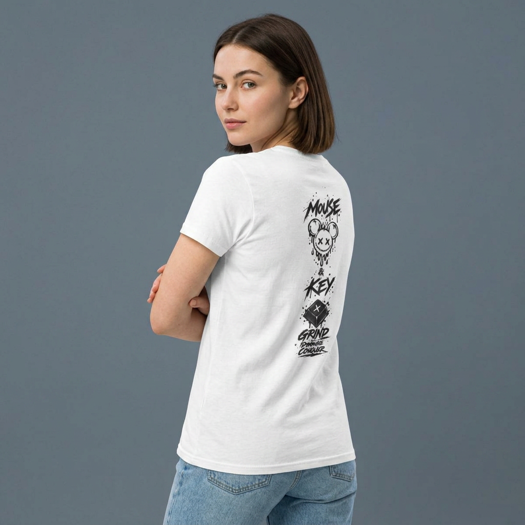 Smiley Mouse & Key - Women's Tee