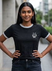 GK Kitsine Women's Tee — Ringer Tee