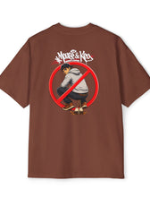 Mouse & Key No Tea Baggin' - Oversized Tee