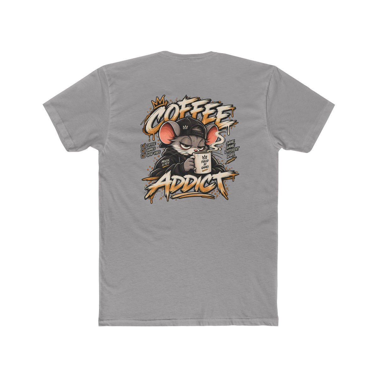 M&K Coffee Addict- Gaming Tee