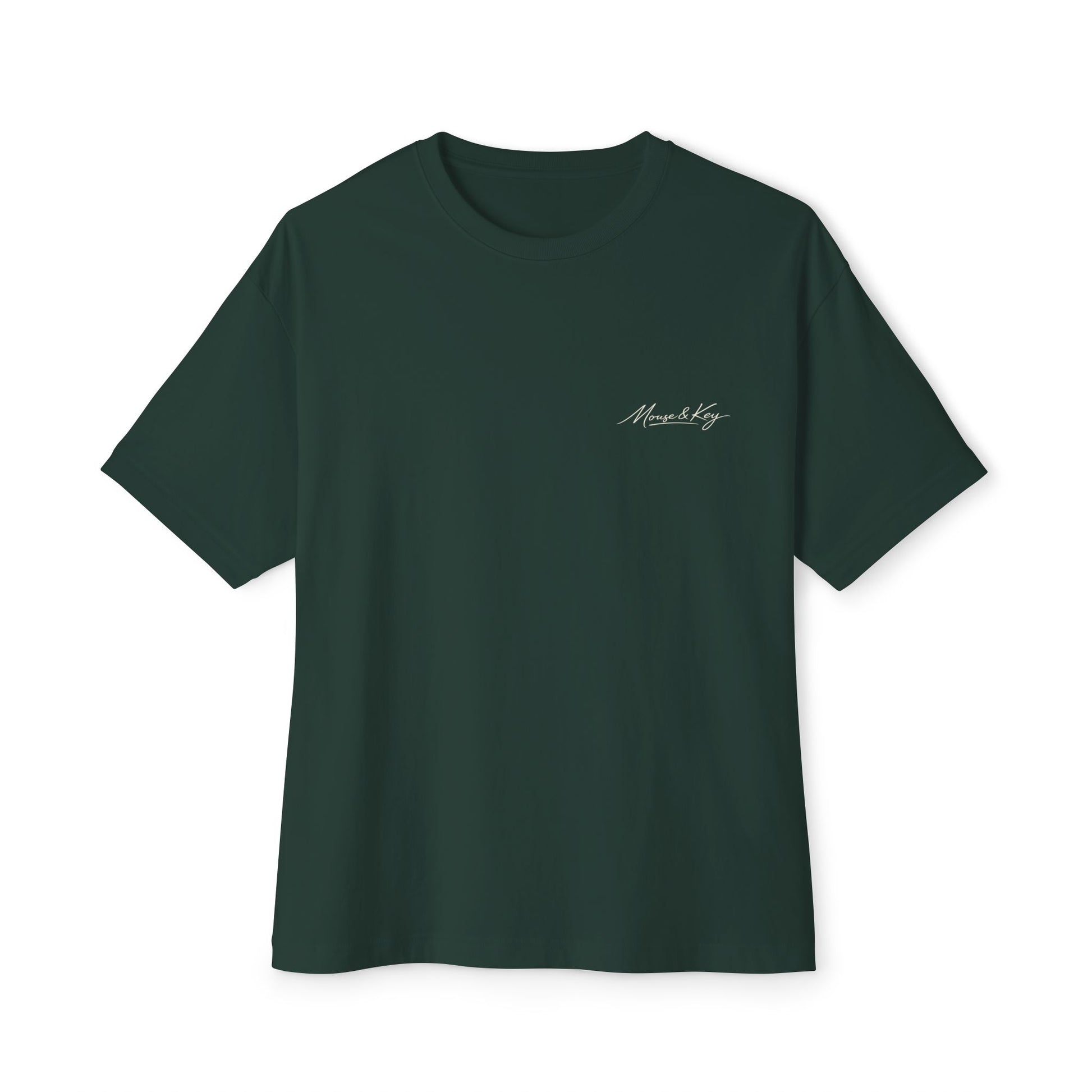 Front of Forest gaming mental health awareness shirt featuring “I Logged In Instead of Giving Up” graphic from Mouse & Key