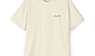 Front of Butter Mouse & Key Mandala oversized tee featuring intricate mandala mouse logo graphic design