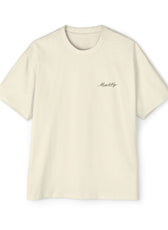 Front of Butter Mouse & Key Mandala oversized tee featuring intricate mandala mouse logo graphic design