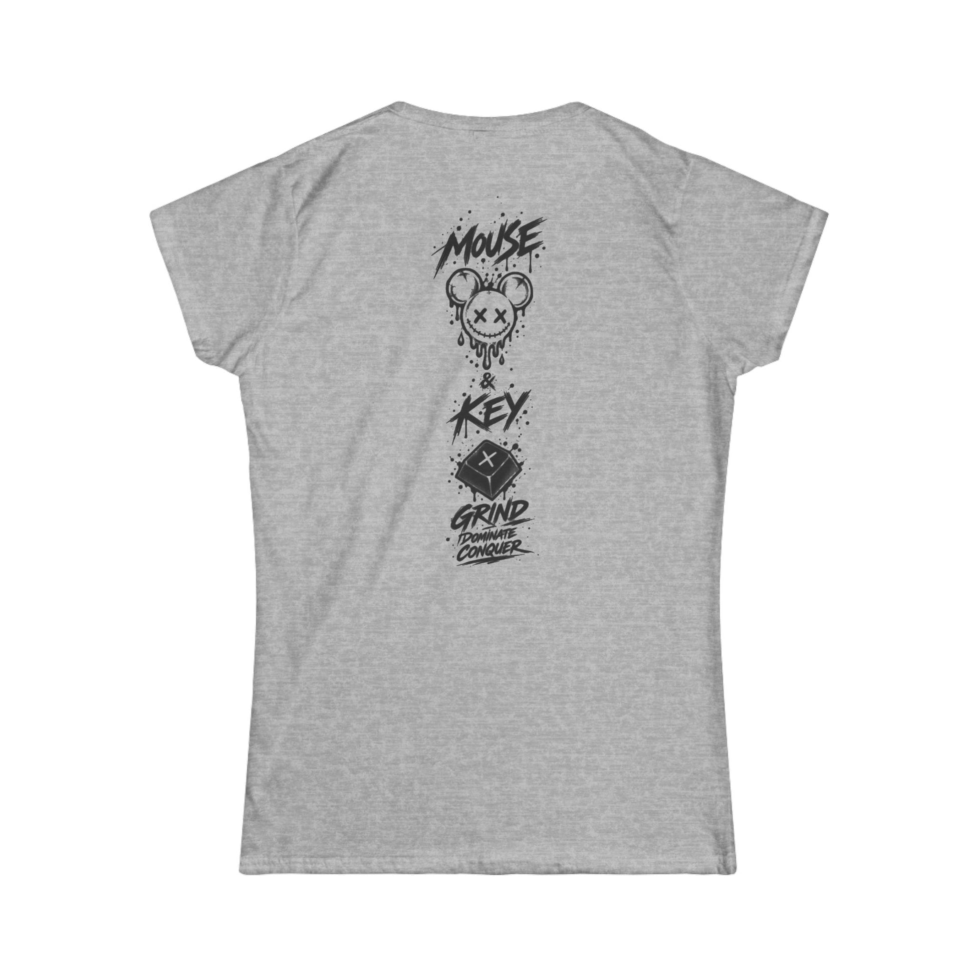 Smiley Mouse & Key - Women's Tee