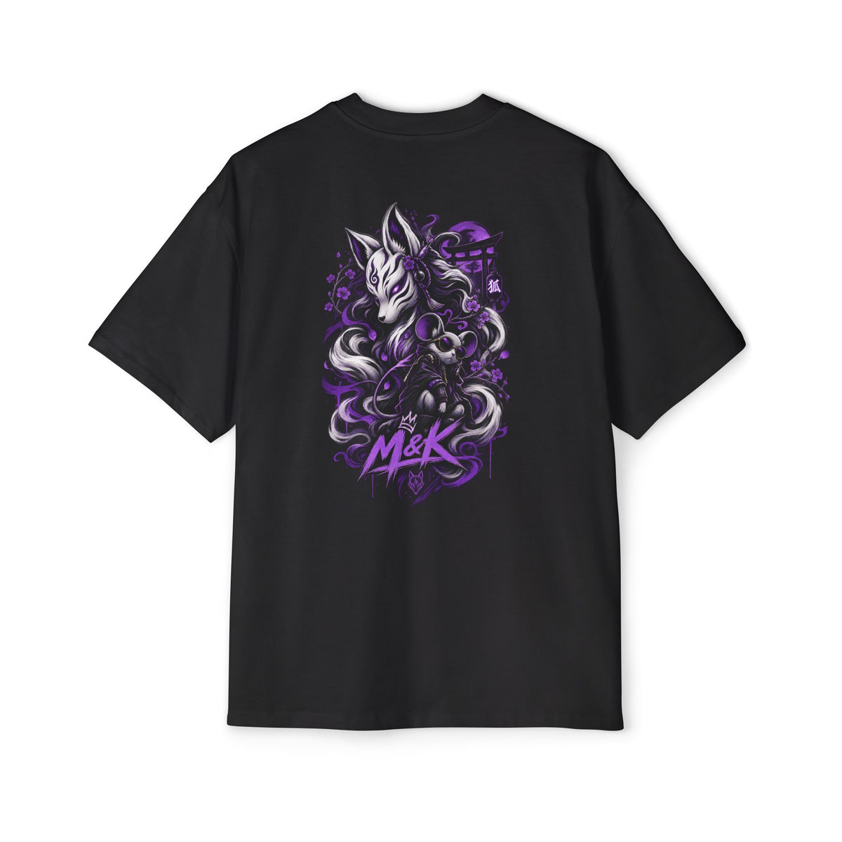 GK - Mouse & Kitsune - Oversized Tee