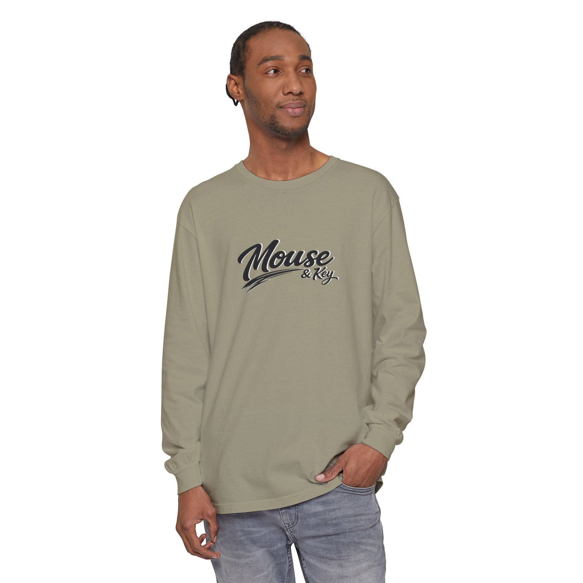 Mouse & Key Script Long Sleeve