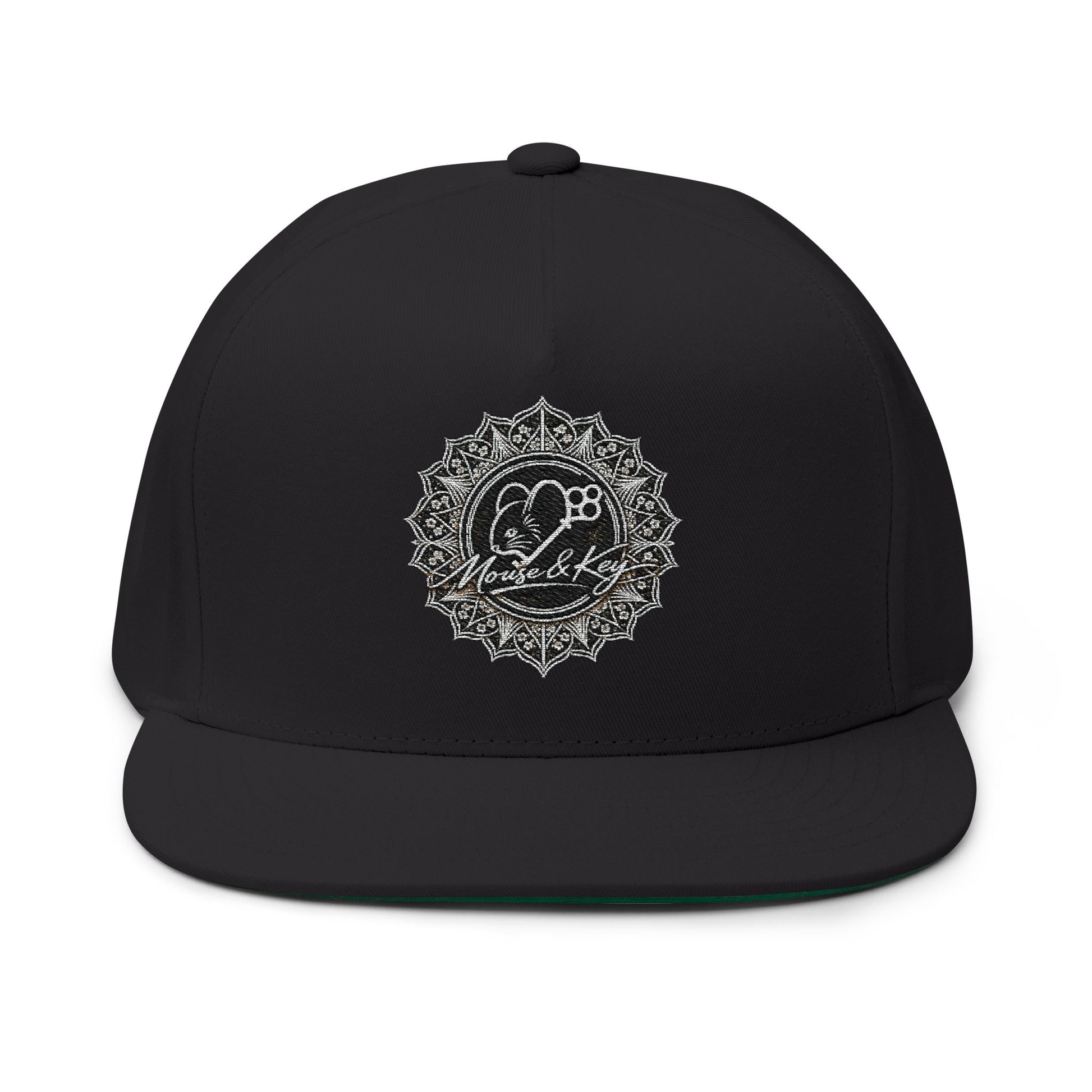 Mouse & Key Mandala - Embroidered Cap