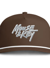 Casquette en corde brodée - Mouse & Key Daylight Stitch