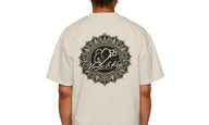 T-shirt oversize Mandala souris et clé