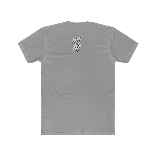 Fitted Mouse & Key Back Logo Tee