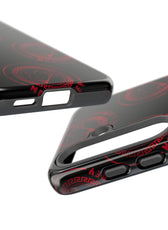 Coque de téléphone — Motif logo M&K à timbre rouge