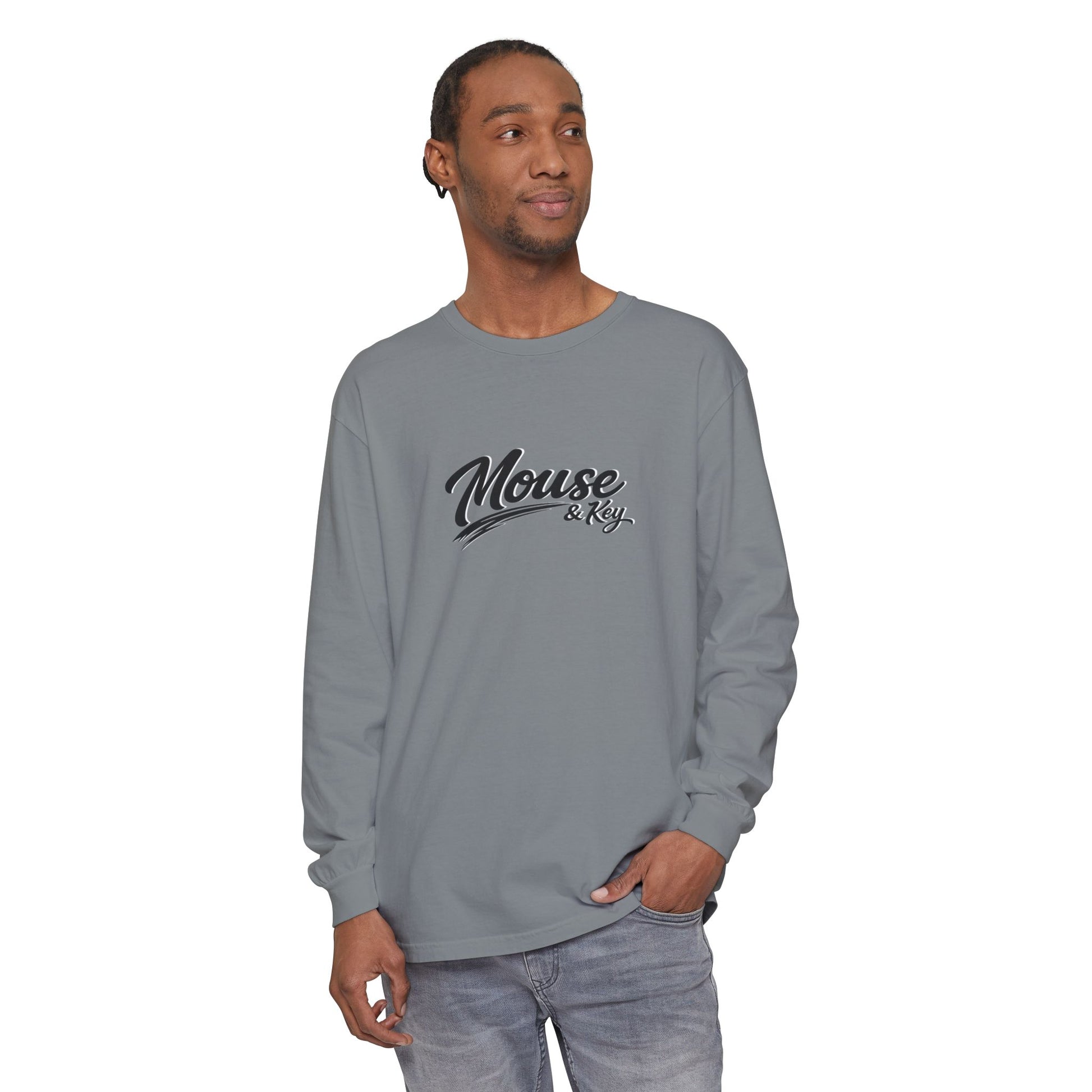 Mouse & Key Script Long Sleeve