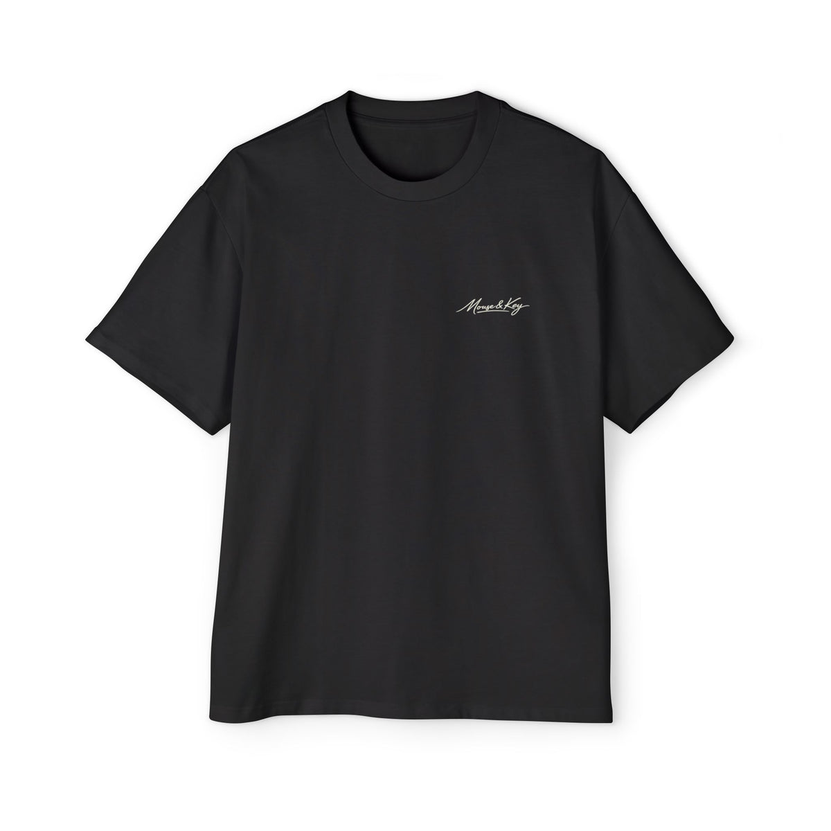 T-shirt oversize Mandala souris et clé