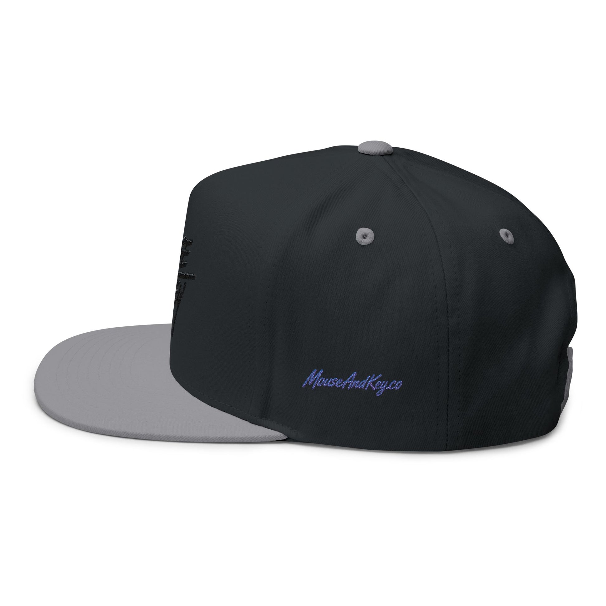 Mouse & Key Midnight Stitch - Embroidered Cap