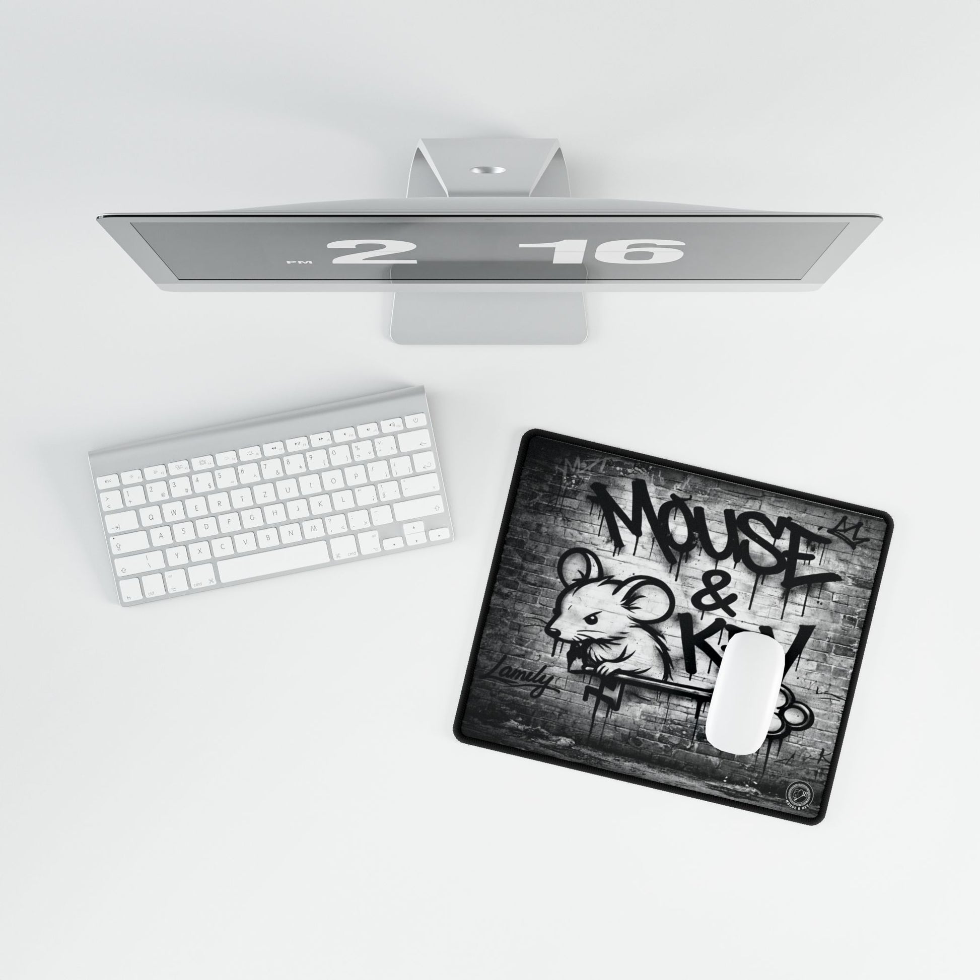 Mouse & Key Graffiti v2 Gaming Mouse Pad