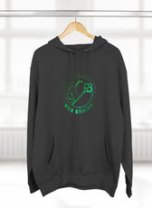 Green M & K Gaming Emblem - Fleece Hoodie