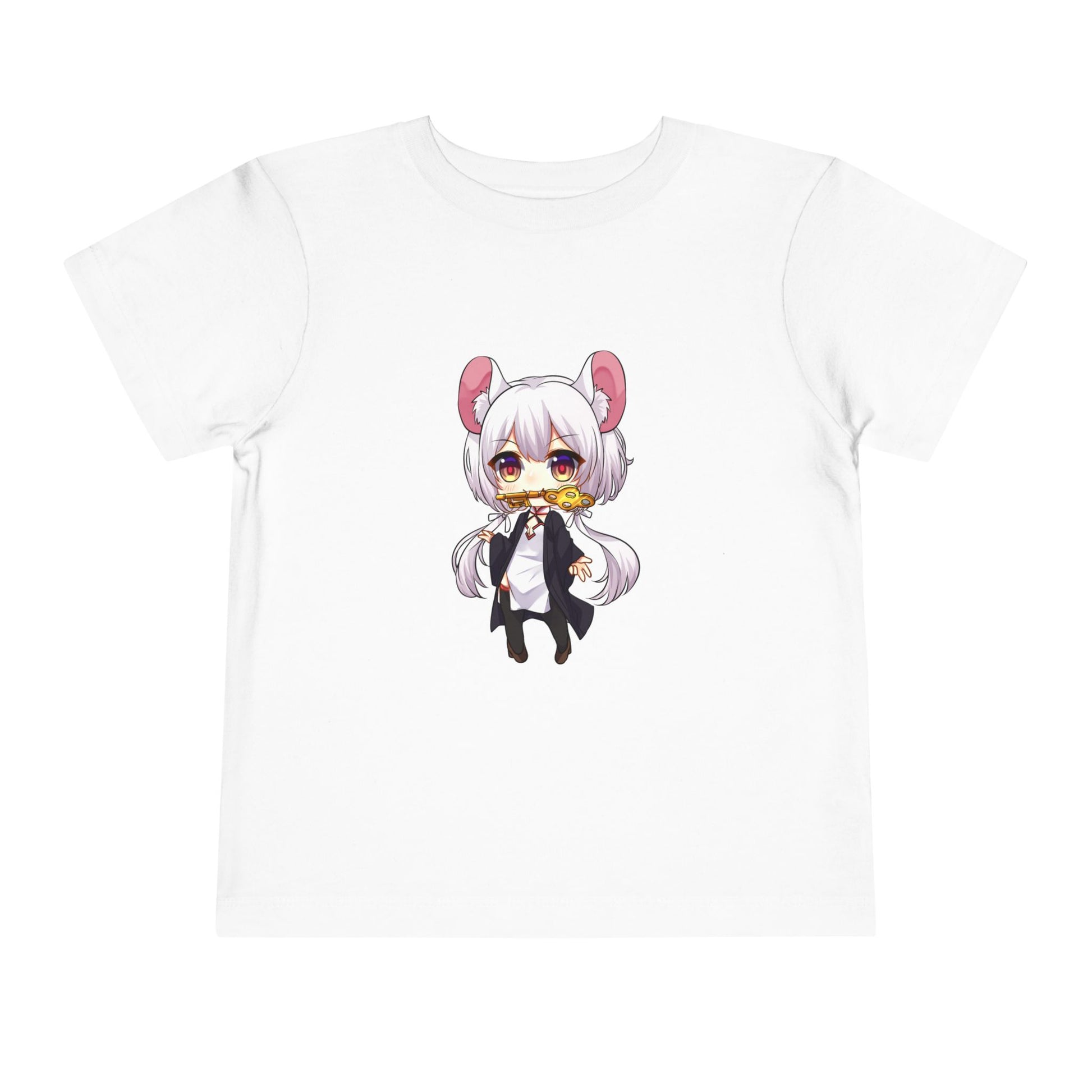 T-shirt pour tout-petit Mia Souris et Clavier - Motif Souris Chibi