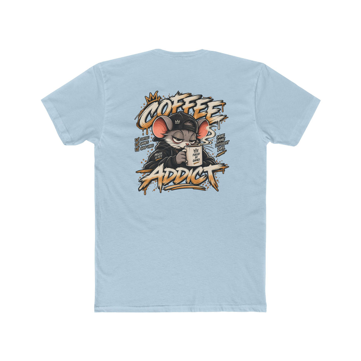 M&K Coffee Addict- Gaming Tee