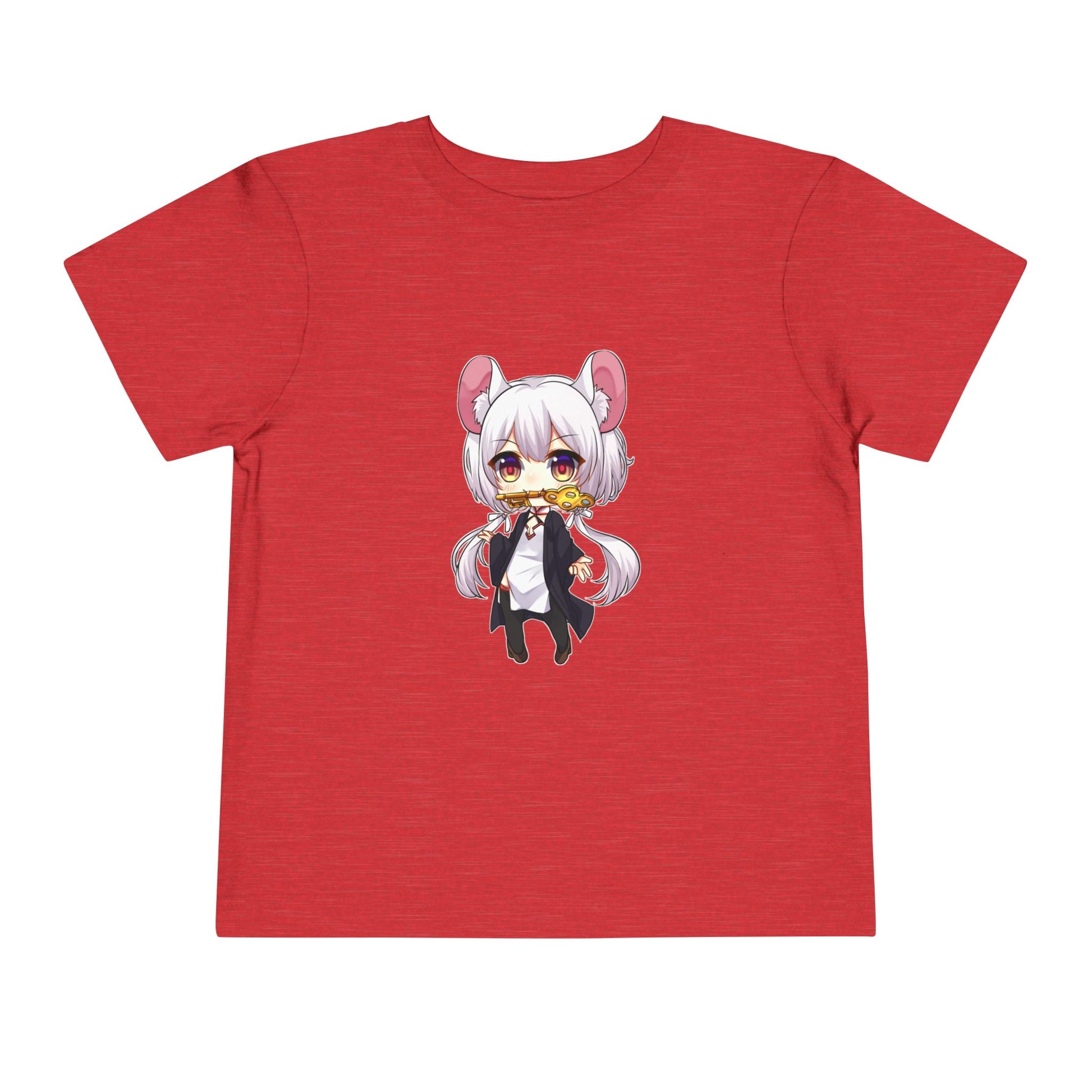 T-shirt pour tout-petit Mia Souris et Clavier - Motif Souris Chibi