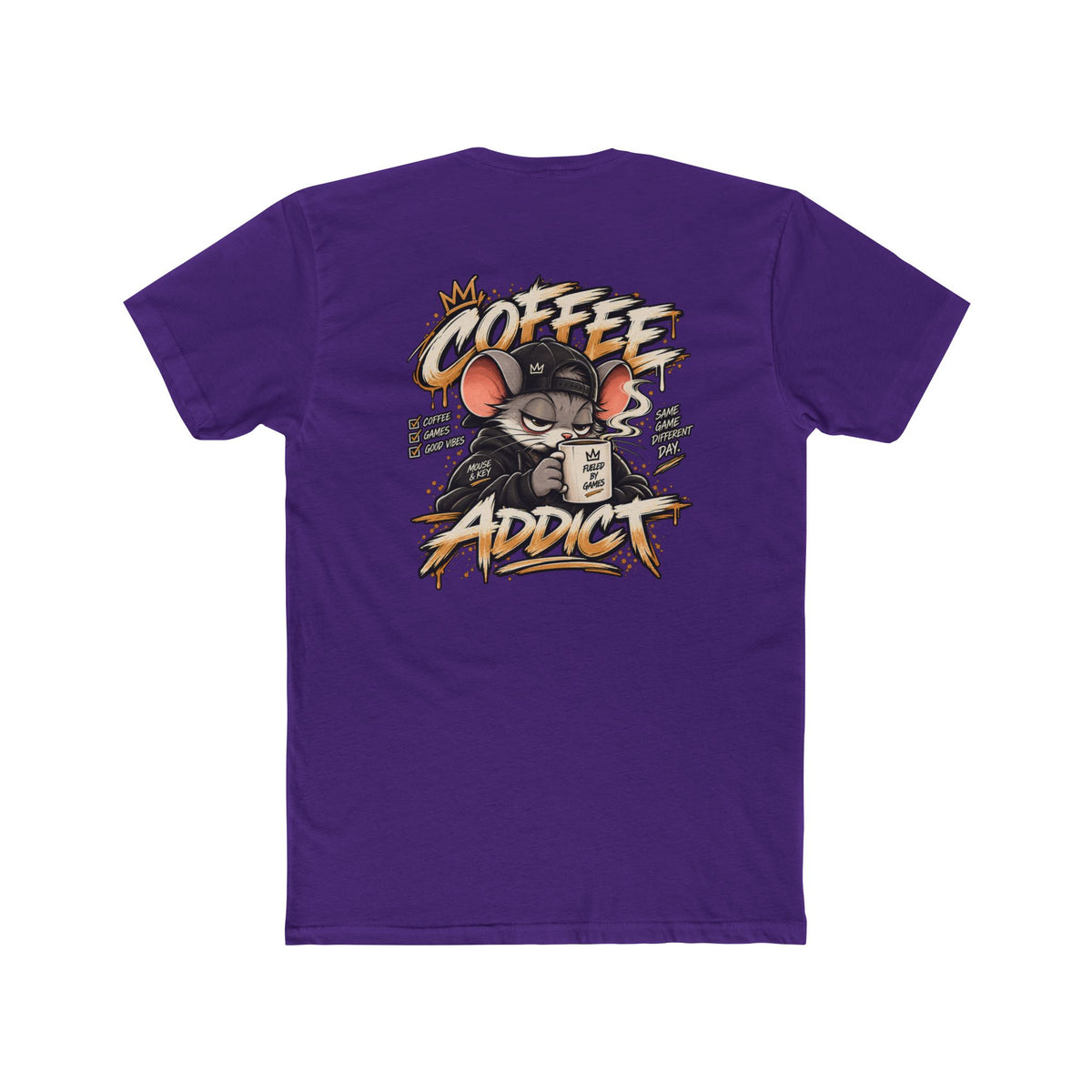 M&K Coffee Addict- Gaming Tee