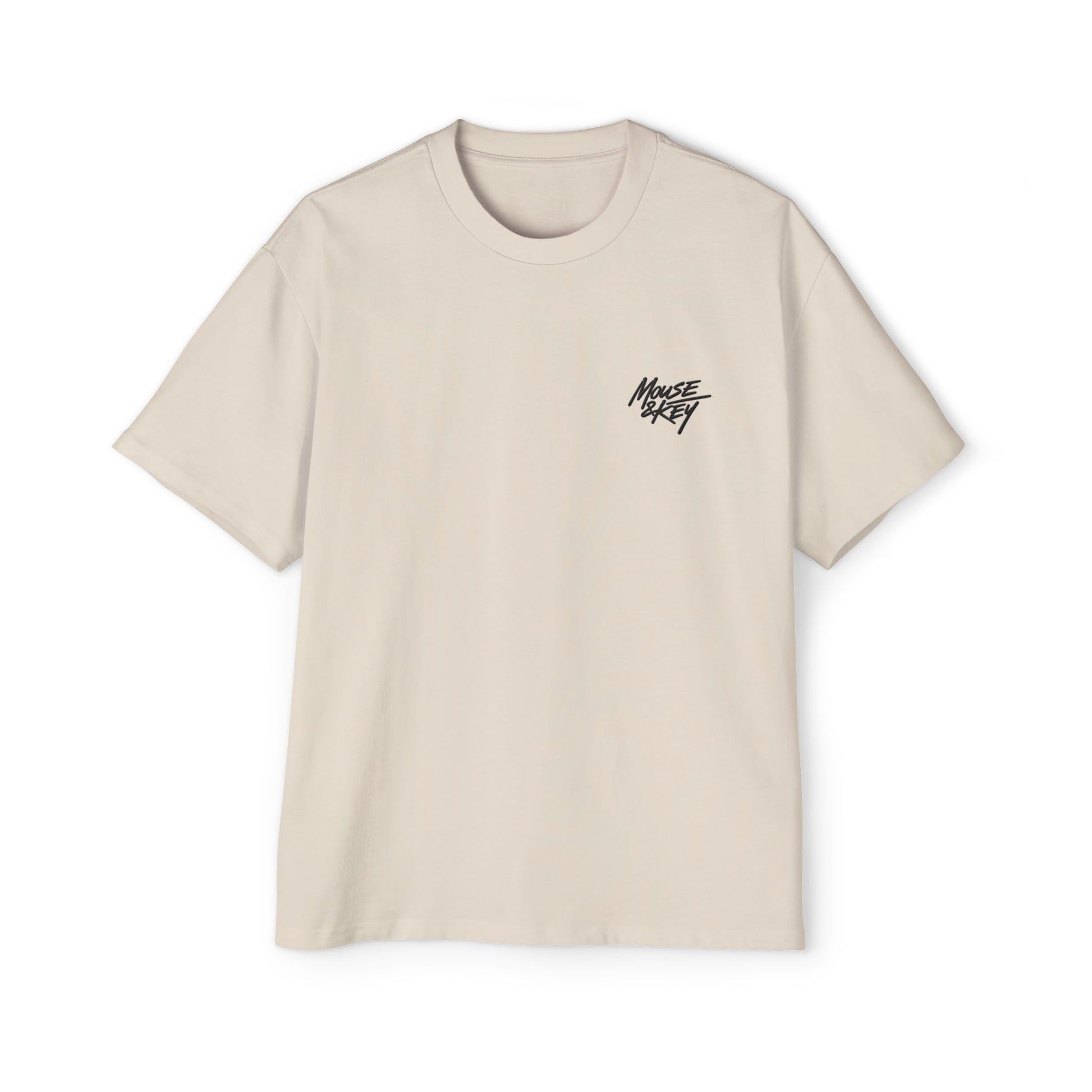 Smiley Mouse & Key - Oversized Tee