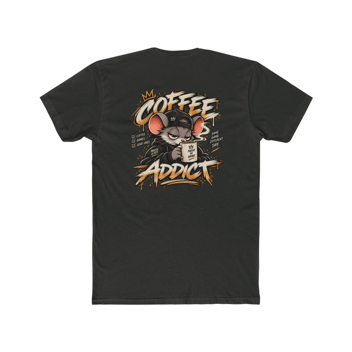 M&K Coffee Addict- Gaming Tee