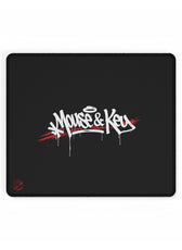 Mouse & Key Graffiti Gaming Desk Mat