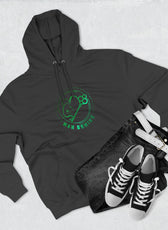 Green M & K Gaming Emblem - Fleece Hoodie