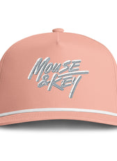 Casquette en corde brodée - Mouse & Key Daylight Stitch