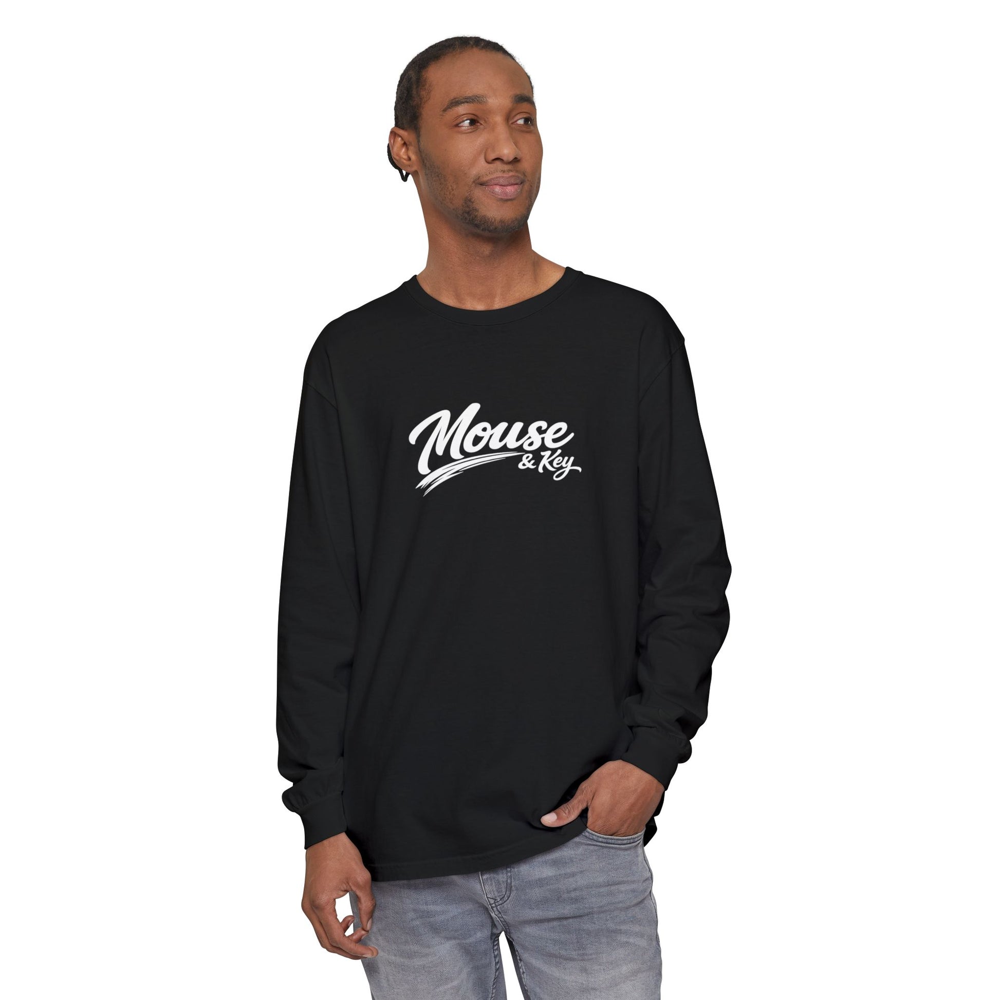 Mouse & Key Script Long Sleeve