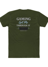 Gaming Got Me Through It – Mental Health Awareness T-Shirt