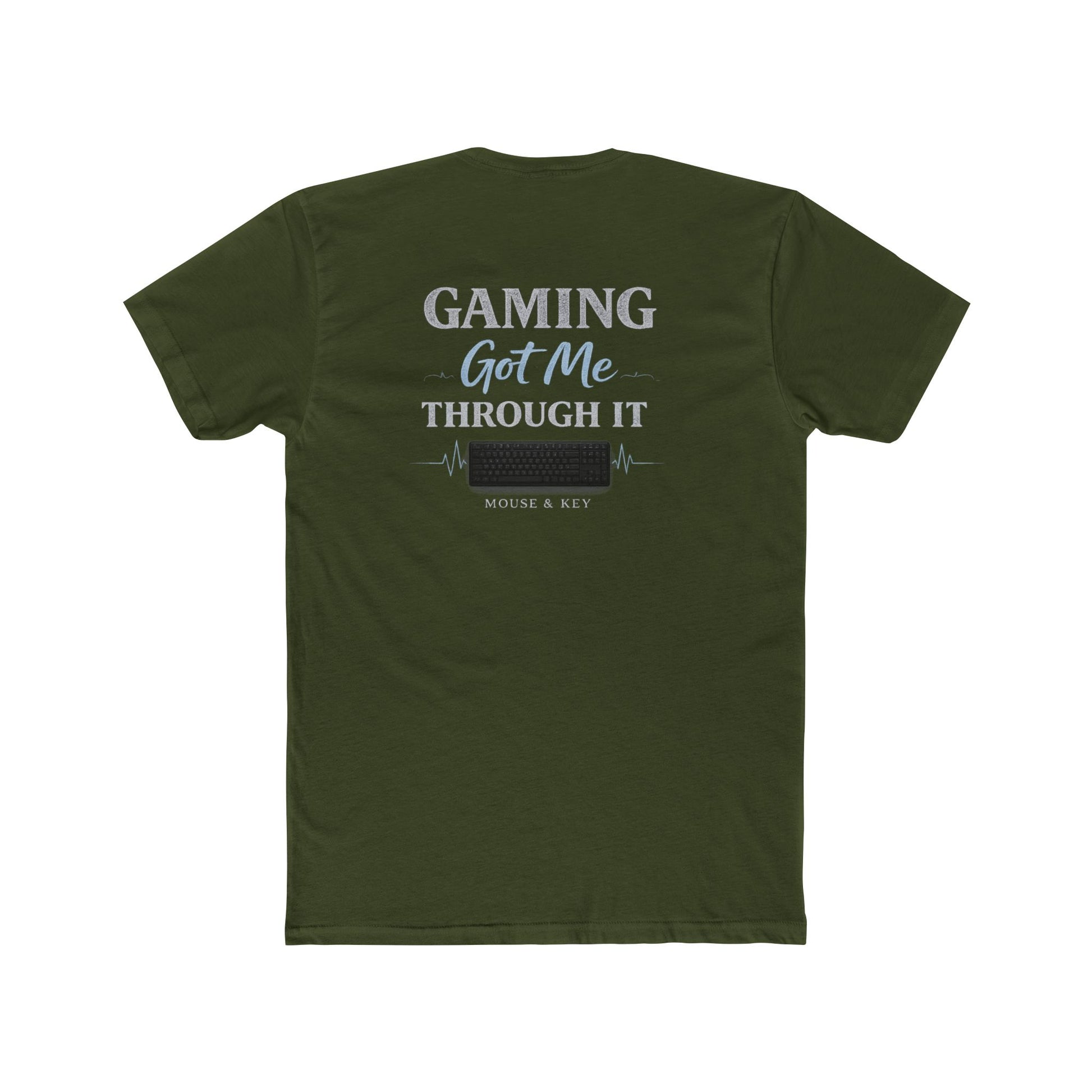 Gaming Got Me Through It – Mental Health Awareness T-Shirt