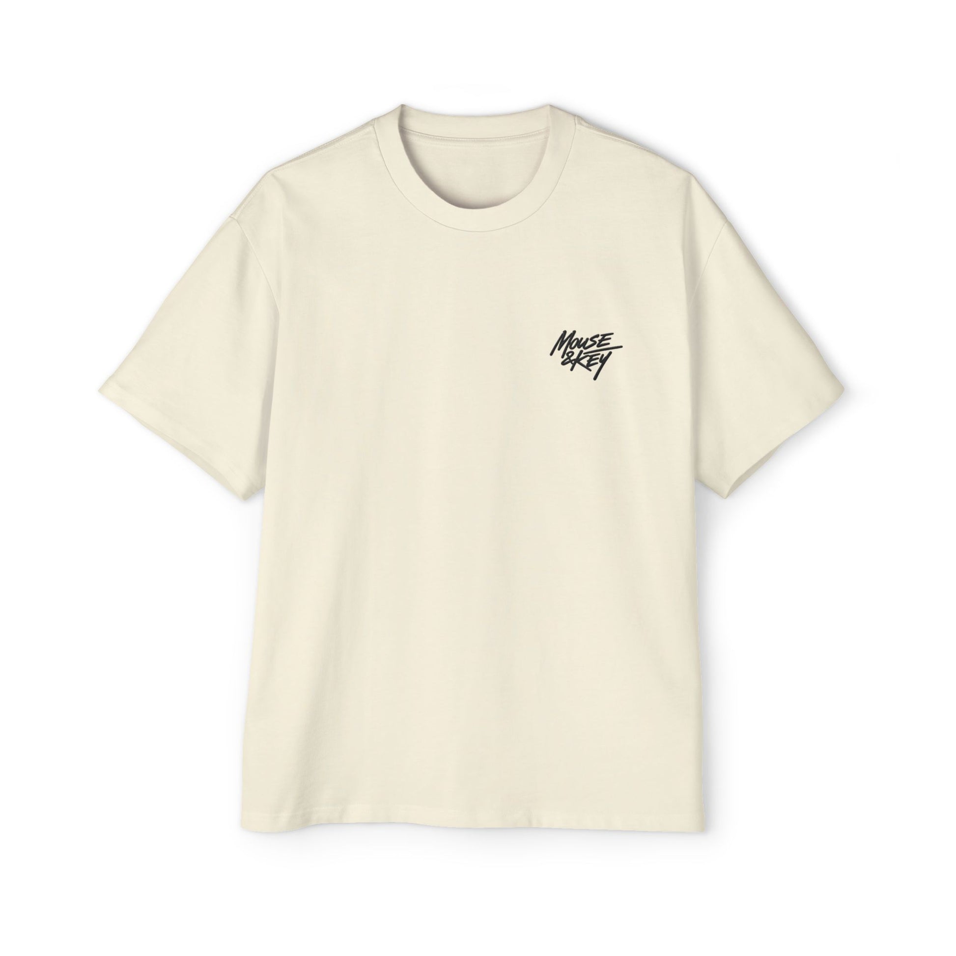 Smiley Mouse & Key - Oversized Tee