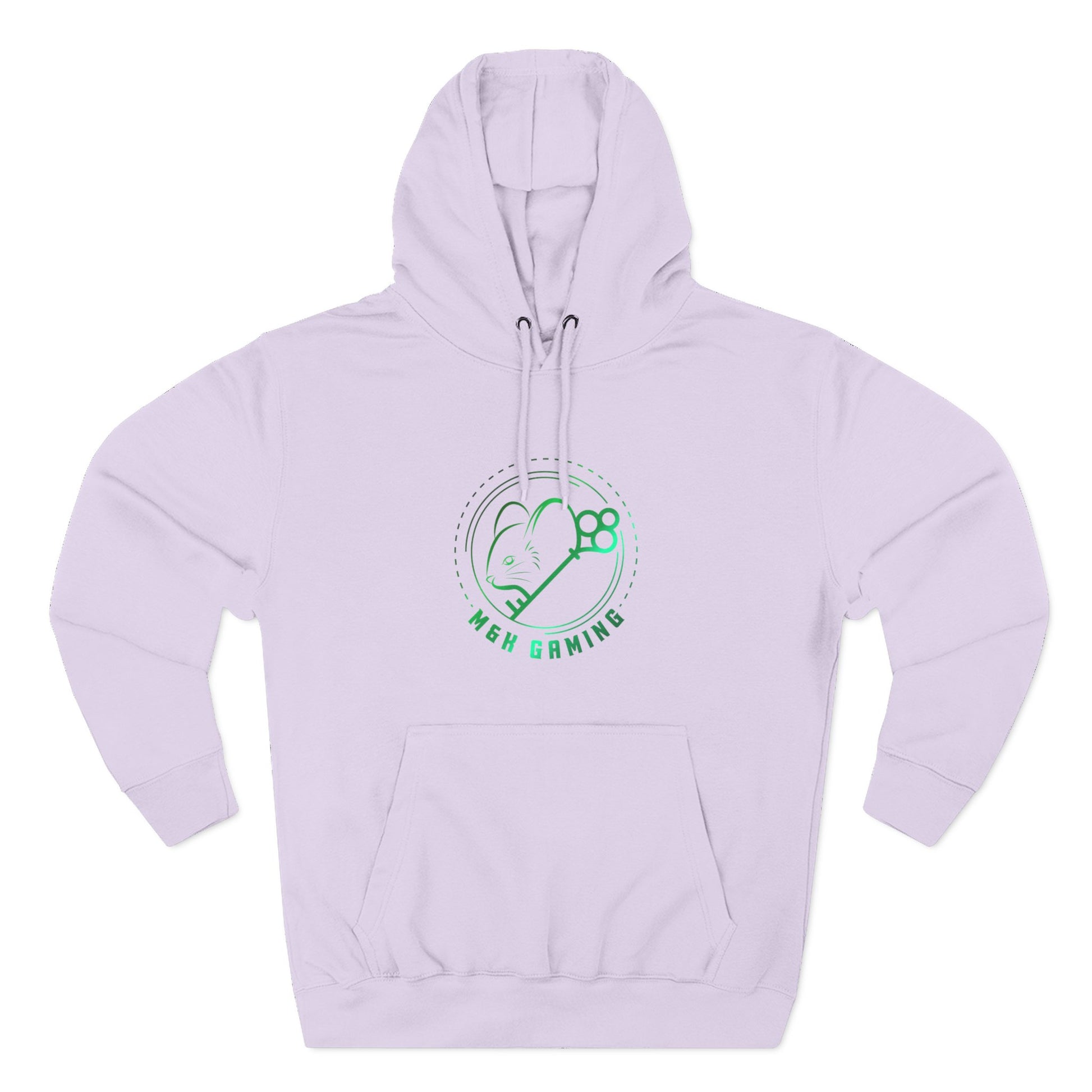 Green M & K Gaming Emblem - Fleece Hoodie