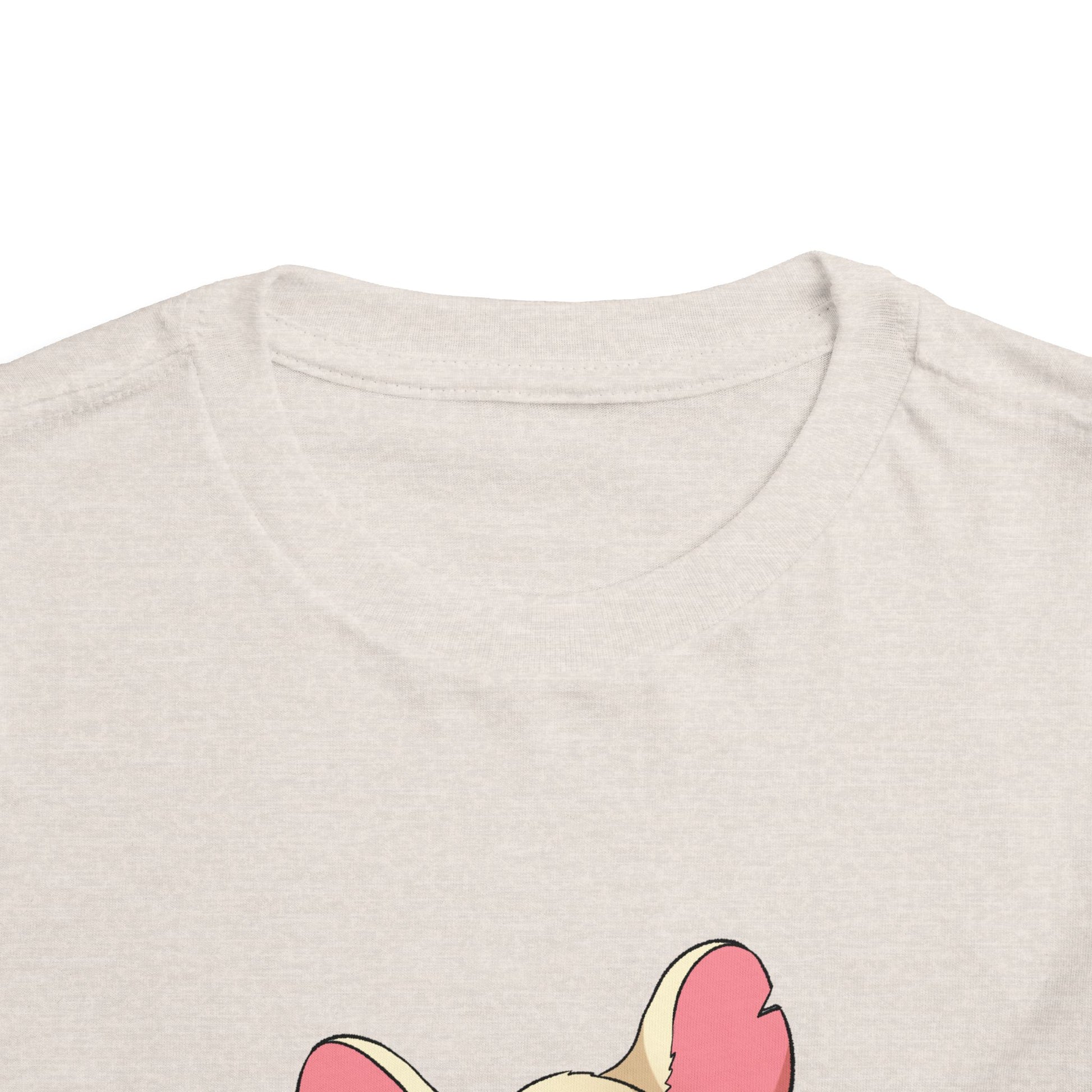 Toddler Tee — Cute Warrior Mouse Graphic Shirt
