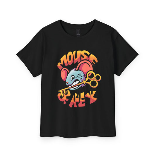 T-shirt enfant — « Souris et clé grises »