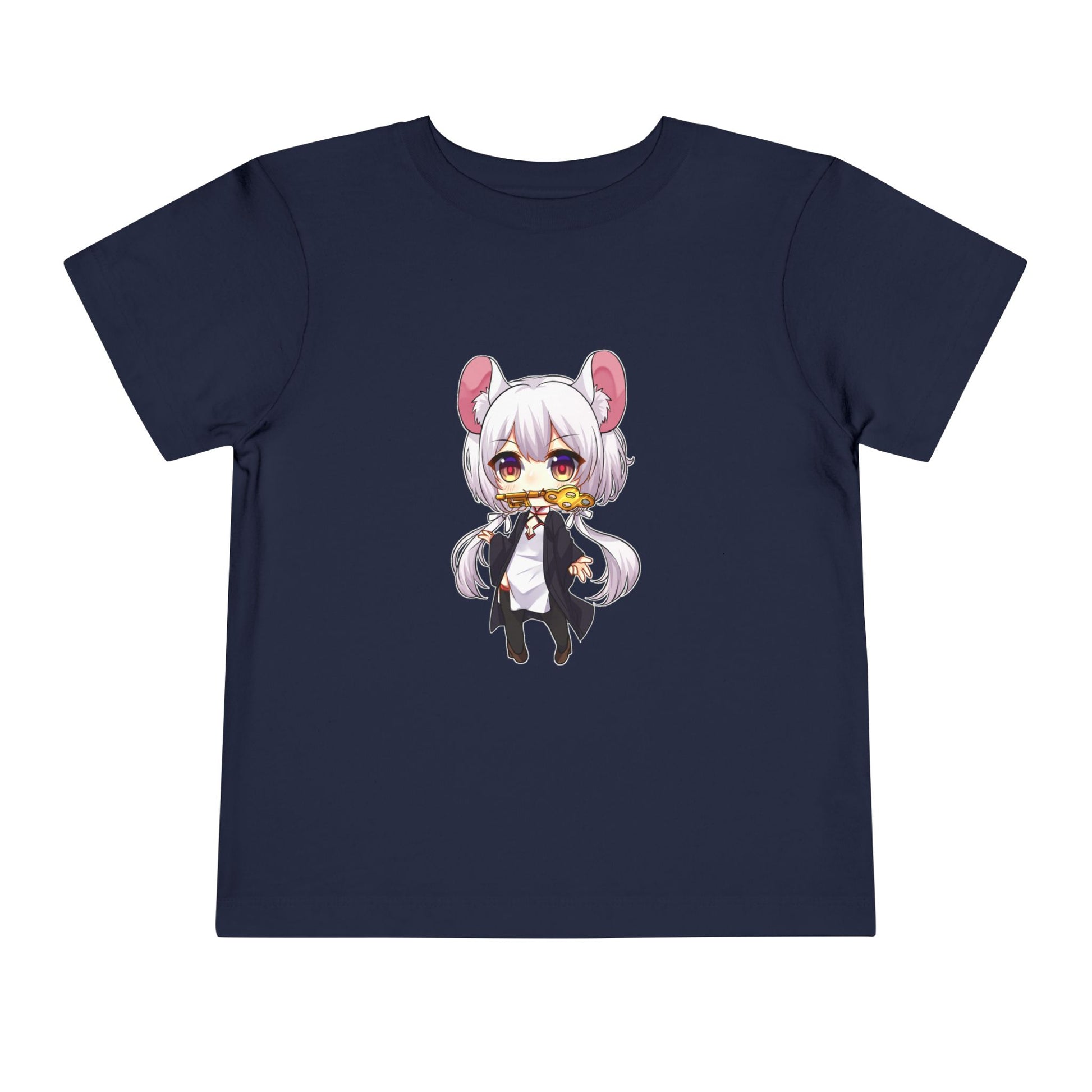 T-shirt pour tout-petit Mia Souris et Clavier - Motif Souris Chibi