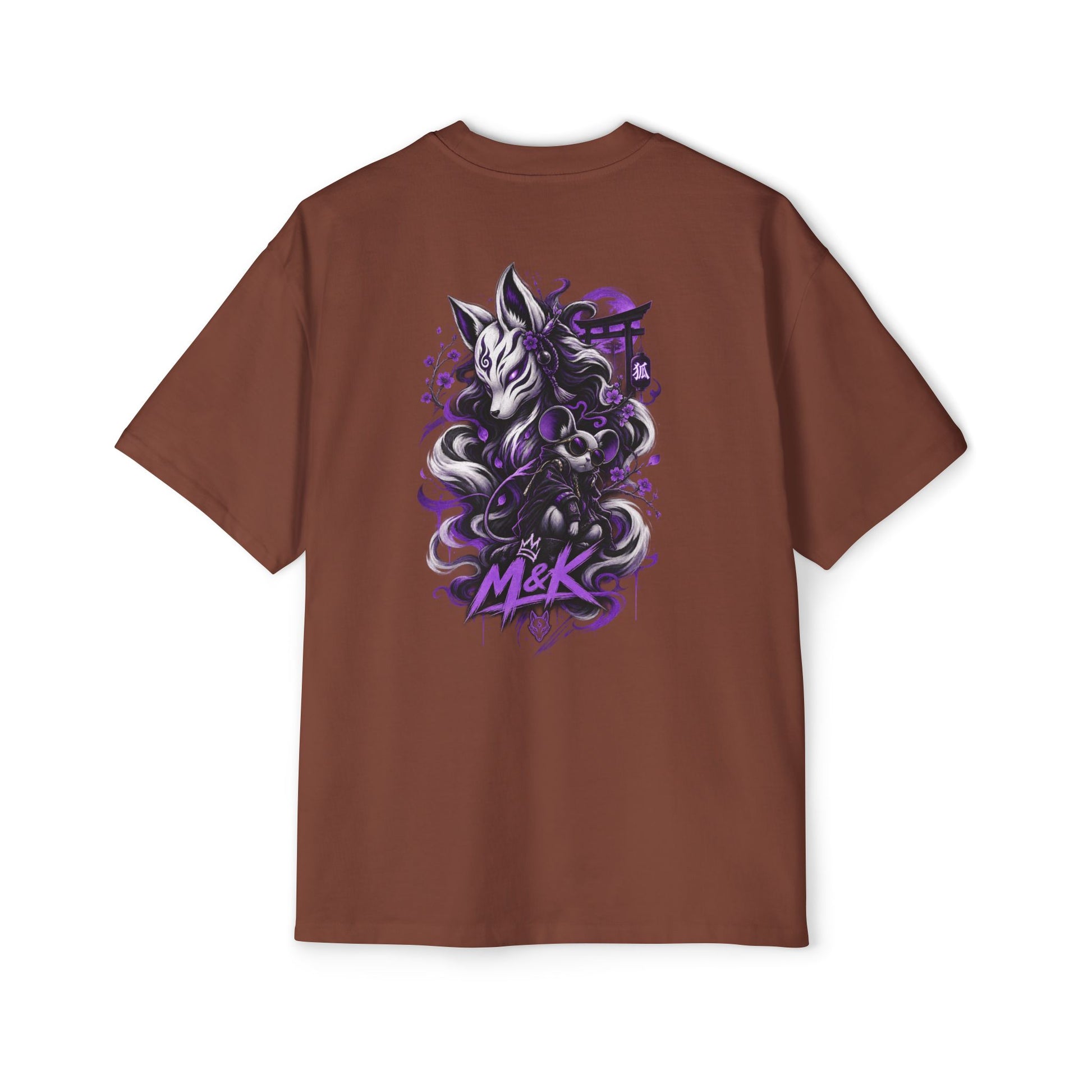 GK - Mouse & Kitsune - Oversized Tee