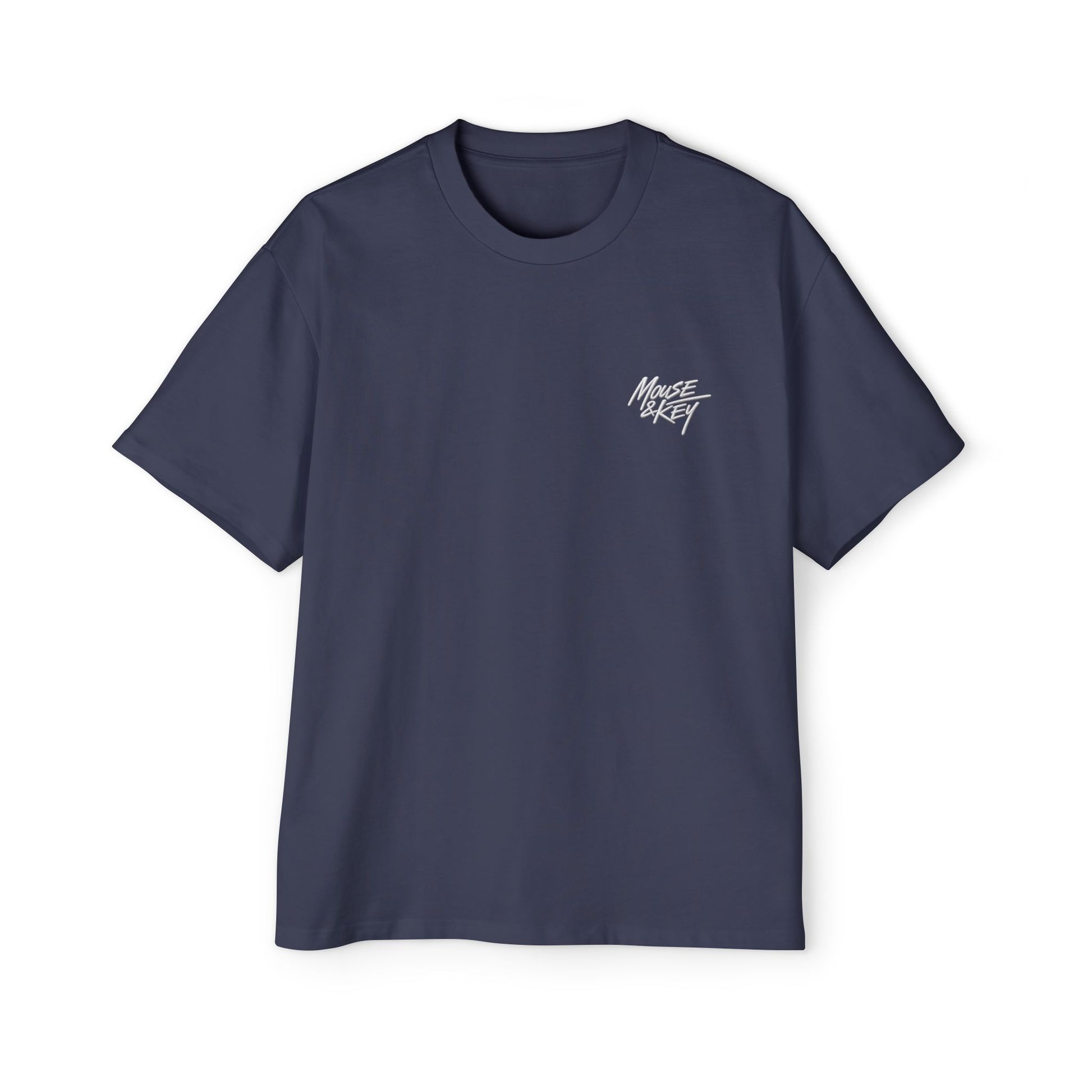 Smiley Mouse & Key - Oversized Tee