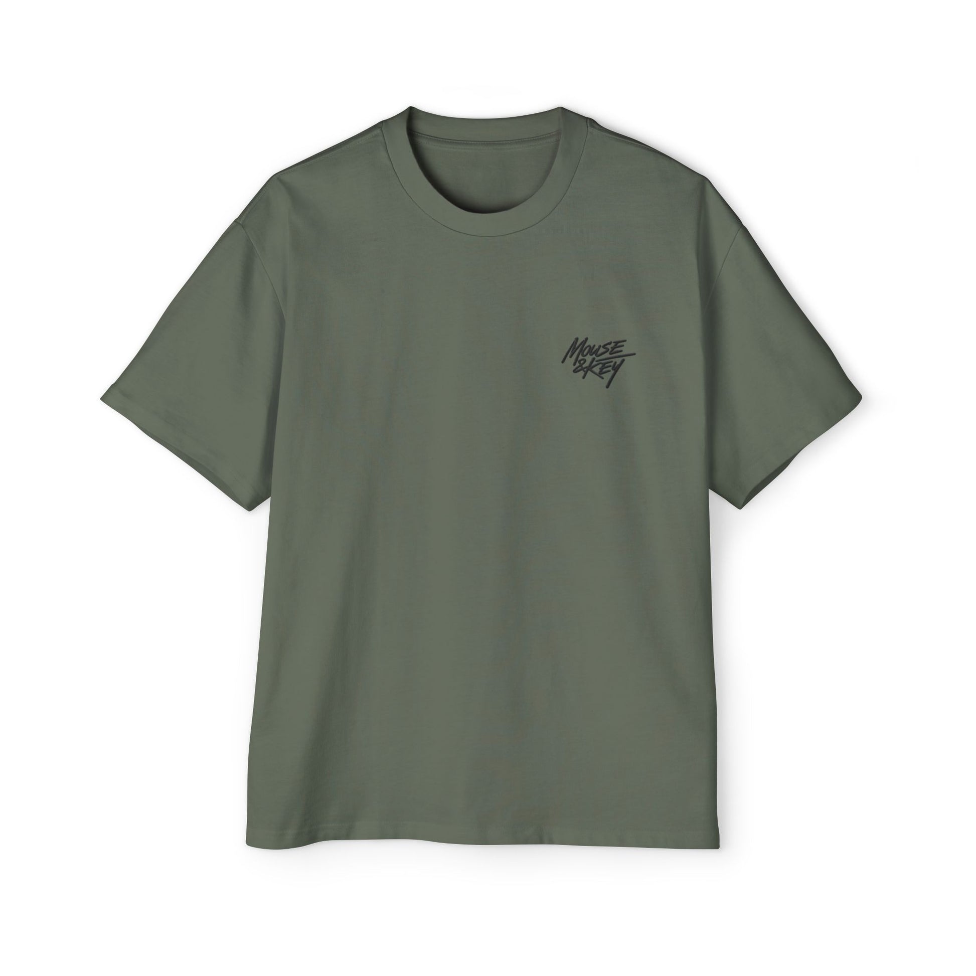 Smiley Mouse & Key - Oversized Tee