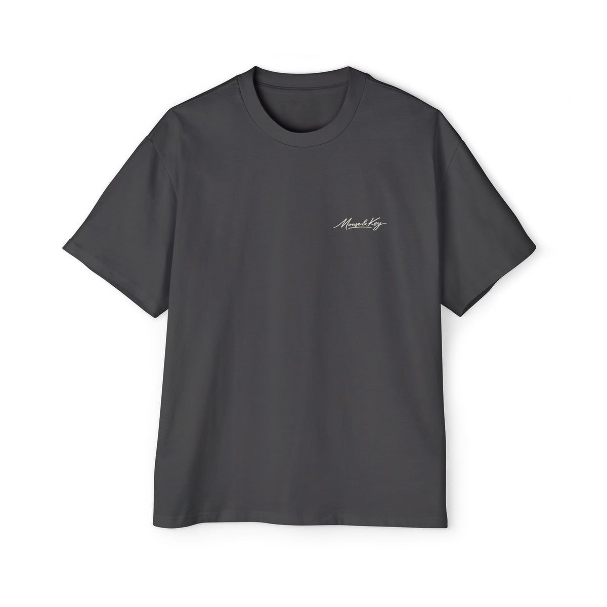 T-shirt oversize Mandala souris et clé