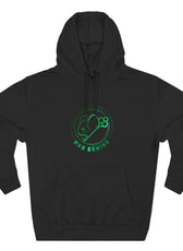 Green M & K Gaming Emblem - Fleece Hoodie