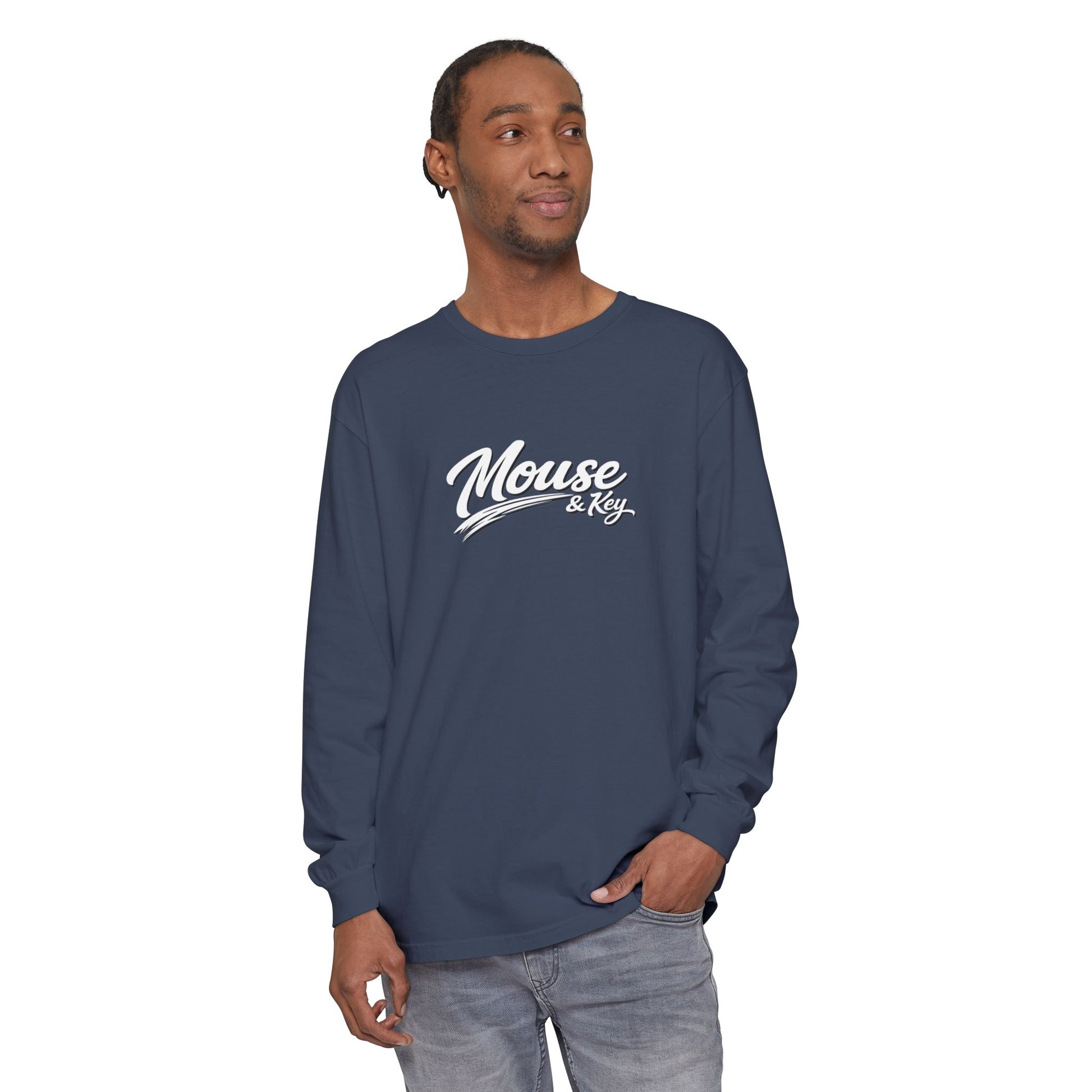 Mouse & Key Script Long Sleeve