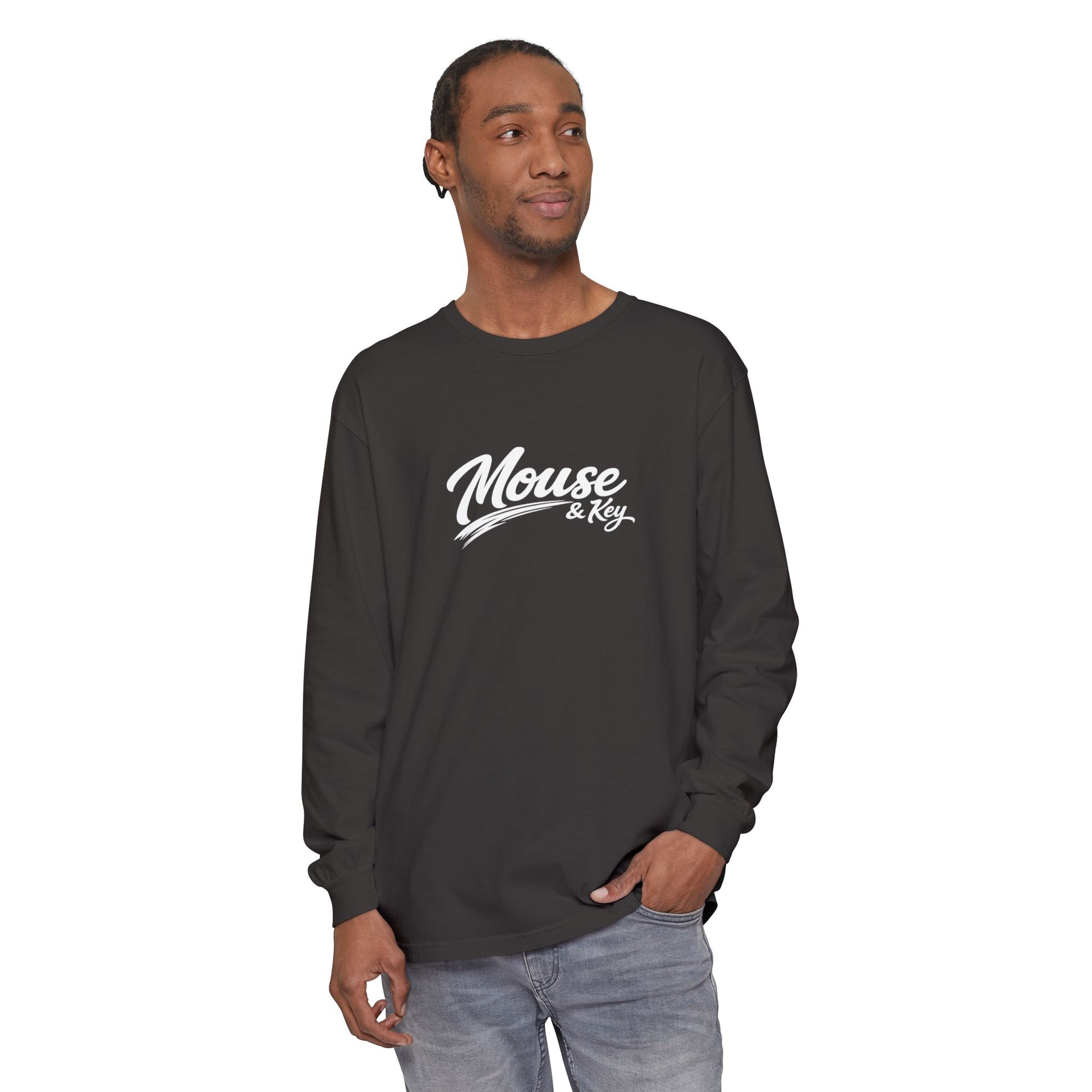 Mouse & Key Script Long Sleeve