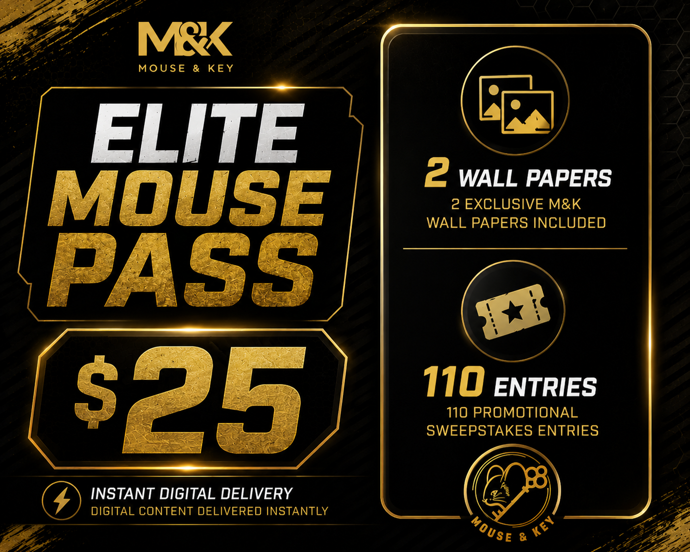 Elite Mouse Pass- One Time Payment