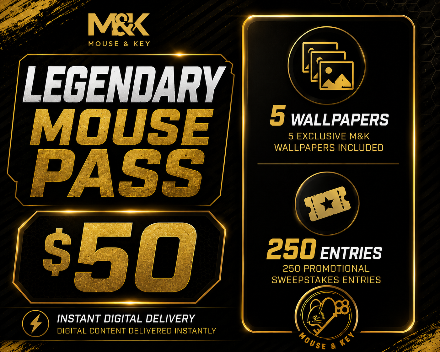Legendary Mouse Pass - One Time Payment